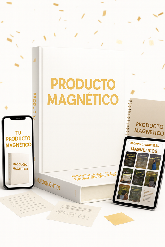 TALLER TU PRODUCTO MAGNÉTICO + BONOS + COMUNIDAD