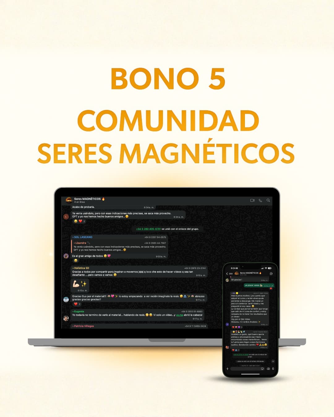 Bono 5 Comunidad Seres Magnéticos